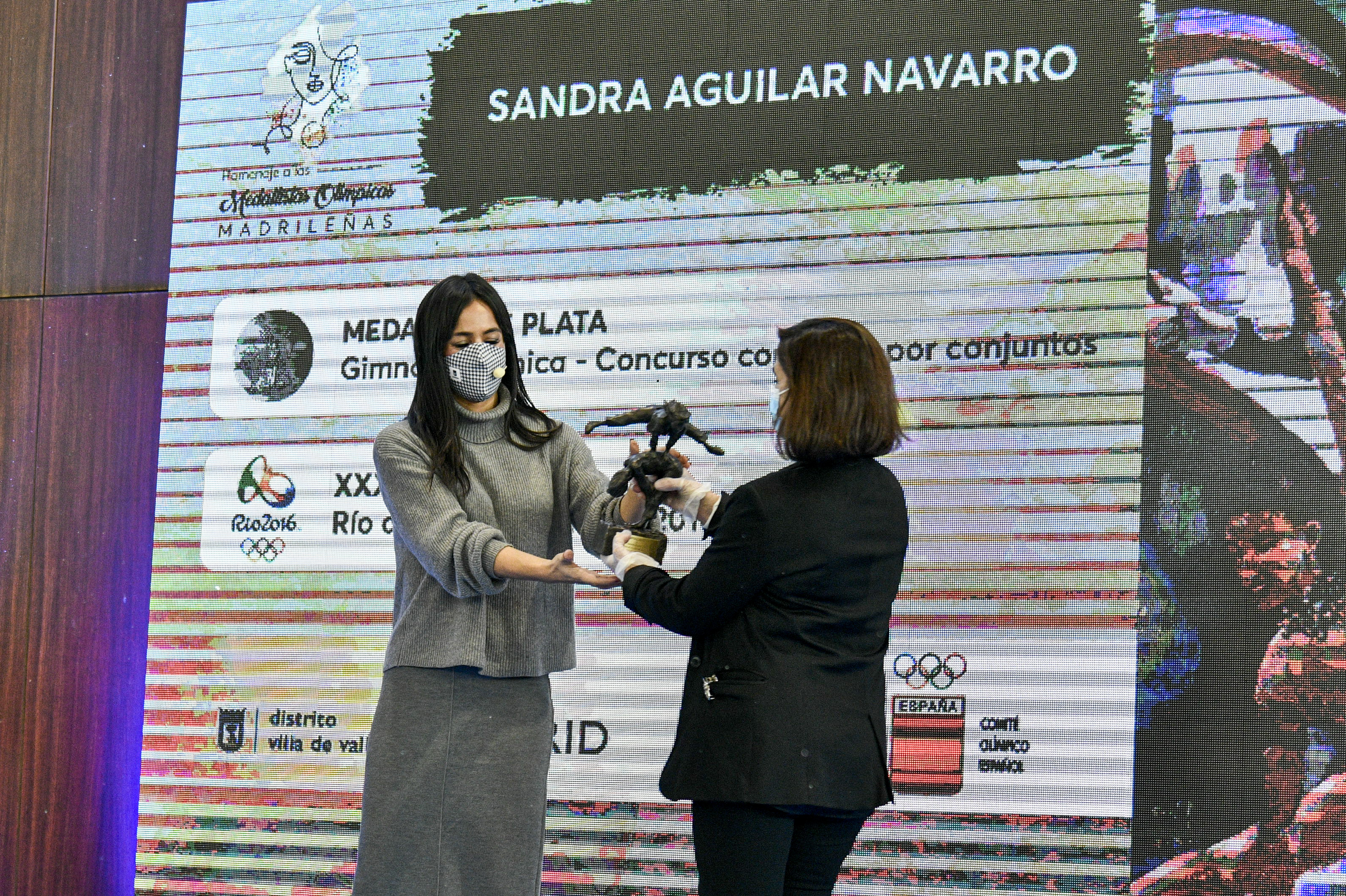 Acto homenaje a las medallistas ol&iacute;mpicas madrile&ntilde;as 